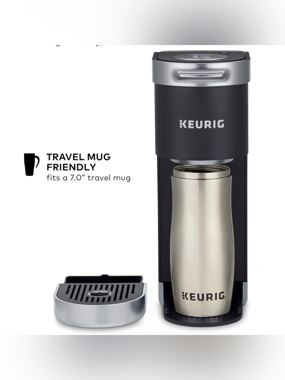 NEW Keurig K-Mini Plus Single Serve Coffee Maker- Black - Picture 5 of 9